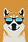 Poster Hund Menu Karussell IconSticker 1 Sticker Aufkleber Poster Leinwand Iphone Samsung Smartphone Skins, Tapeten