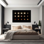 Ein Poster mit dem Blutmond vom November 2022