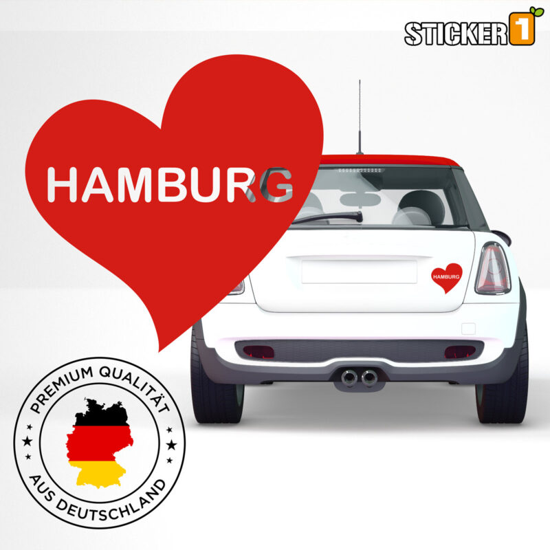 Autocollant Aéroport De Hambourg – Sticker Déco – Neuf