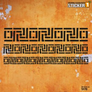 Schablonen Premium Qualität Stencil Inka Enki Ancient Muster