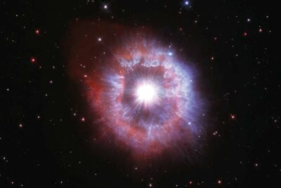 Poster des AG Carinae Sterns, aufgenommen vom Hubble-Teleskop der NASA
