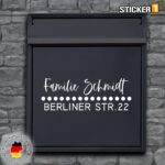 Briefkasten Aufkleber selbst gestalten - Jetzt bei Sticker 1