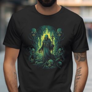 Weihnachts T-shirt - T-shirts selbst gestalten 293 T-Shirt Dark Necromancer