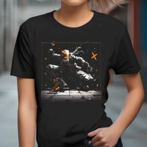 Weihnachts T-shirt - T-shirts selbst gestalten 277 T-Shirt Breakdance Girl Mädchen
