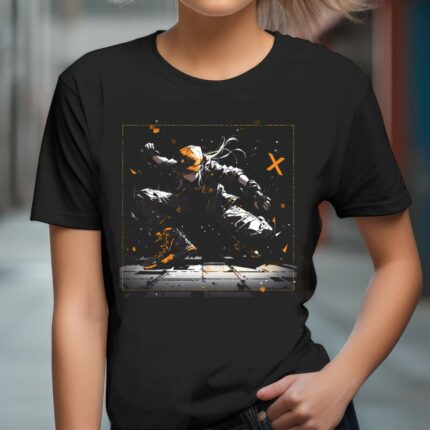 T-Shirt Breakdance Girl Mädchen