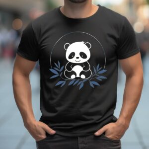 Die besten Motorrad T-Shirts mit Hochauflösendem Druck bei Sticker1! 52 T-Shirt Baby Panda
