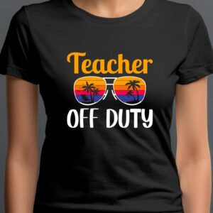 XXL Poster | Wandposter bestellen | Sticker 1 119 T-Shirt Lehrerin Teacher Of Duty Lehrer - Schwarz