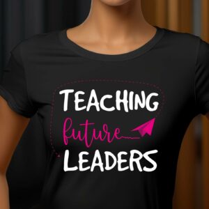XXL Poster | Wandposter bestellen | Sticker 1 121 T-Shirt Lieblingslehrer Teaching Future Leaders - Schwarz