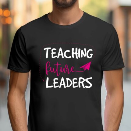 T-Shirt Lieblingslehrer Teaching Future Leaders - Schwarz