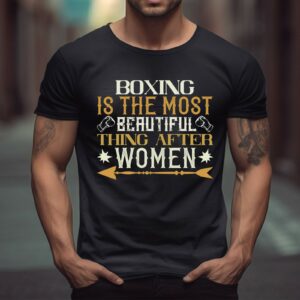 Weihnachts T-shirt - T-shirts selbst gestalten 276 T-Shirt Boxen Most Beautiful Woman Damen/Herren - Schwarz