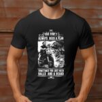 T-Shirt Cafe Racer Biker Motorrad Damen/Herren - Schwarz