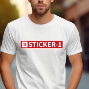 Die besten Motorrad T-Shirts mit Hochauflösendem Druck bei Sticker1! 146 T-Shirt HASHTAG DEIN TEXT T-Shirt Personalisierbar Rot Sq-Design Damen/Herren - Weiß