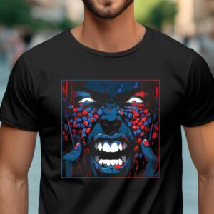 XXL Poster | Wandposter bestellen | Sticker 1 209 T-Shirt Rote Pille Blaue Pille - Schwarz -