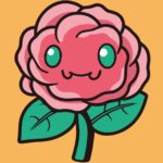 Bügelbild Blume Michaela - Bügelbilder in premium Qualität