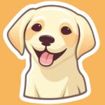 Bügelbild Labrador 1 - Bügelbilder in premium Qualität