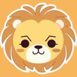 Bügelbild Löwe 9 - Bügelbilder Löwe in premium Qualität