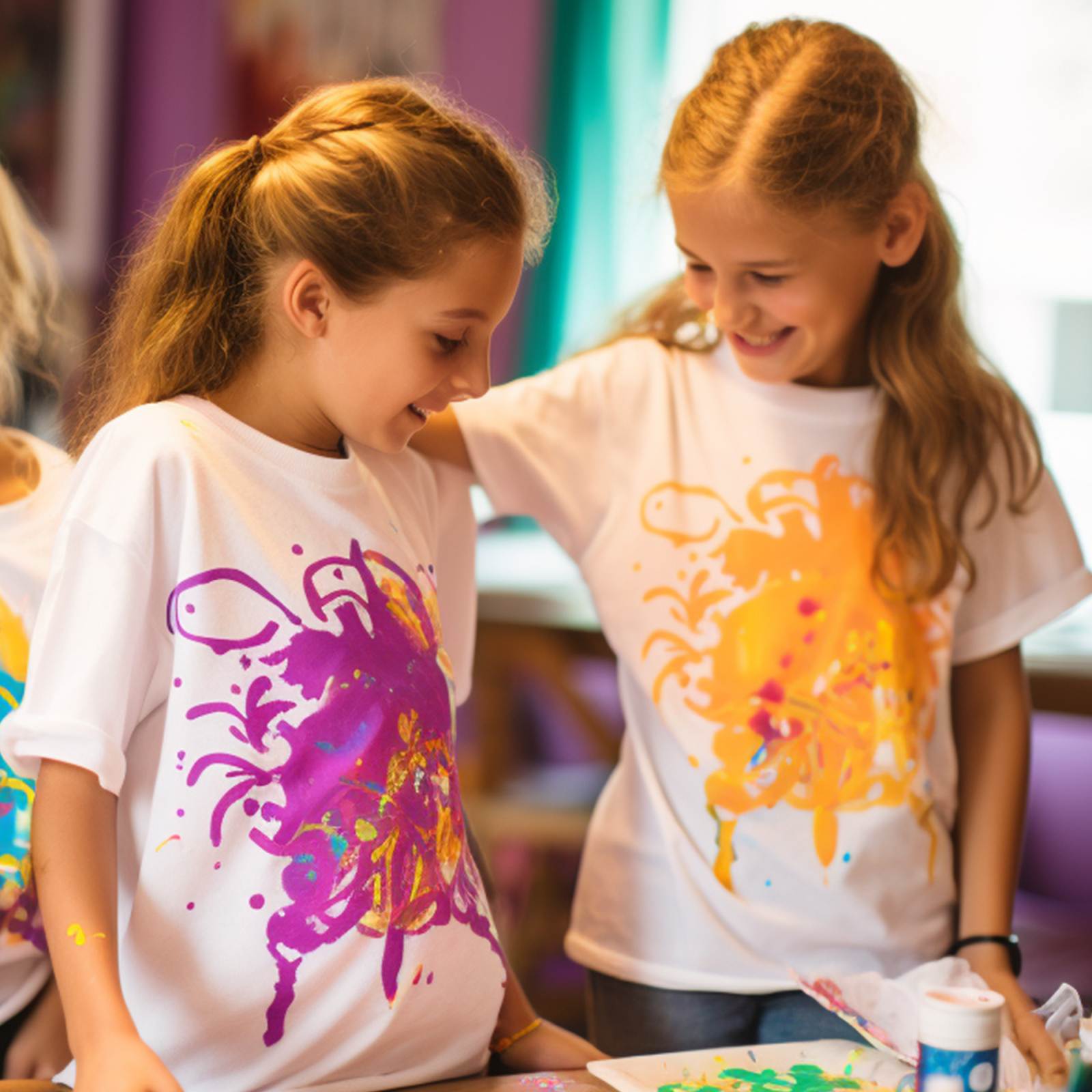 T-Shirts zum Ausmalen für Kinder Kinder lieben es zu malen es fördert die Konzentration : Die perfekte Geburtstagsidee Kinder Ausmal T-Shirts