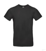 T-Shirt drucken T-Shirt E190 Schwarz - Vorne