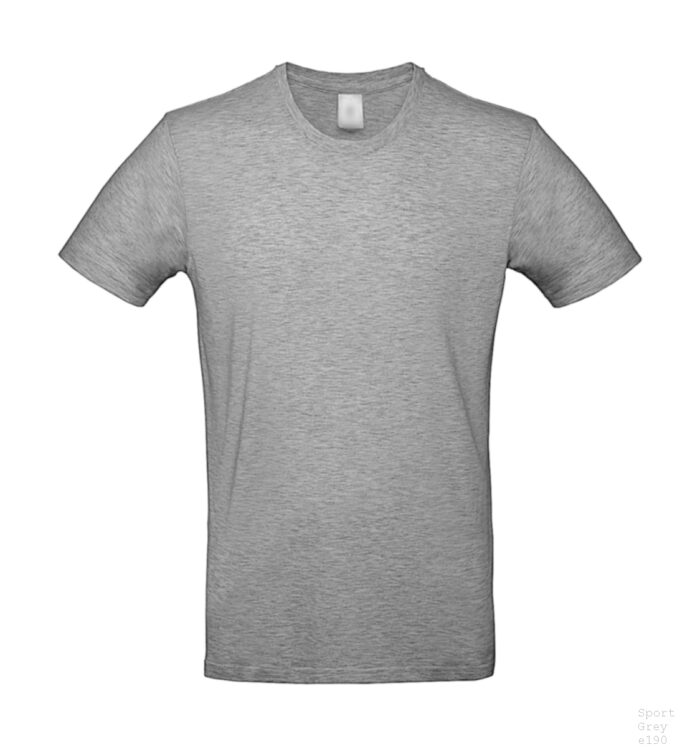 T-shirt bedrucken T-Shirt E190 Sport Grey - Vorne