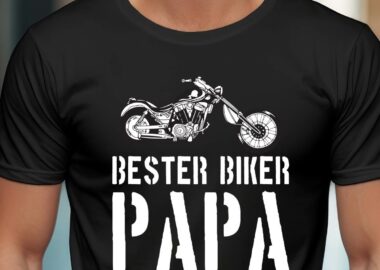 Motorrad T-Shirt - Bester Papa der Welt T-Shirt 000149_Mock_1200