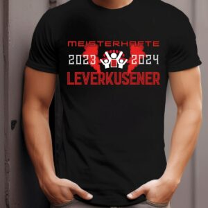 Weihnachts T-shirt - T-shirts selbst gestalten 128 Leverkusen Meisterhaft Fanshirt