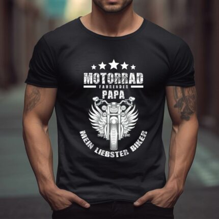 Motorrad T-Shirt - Papa mein liebster Biker