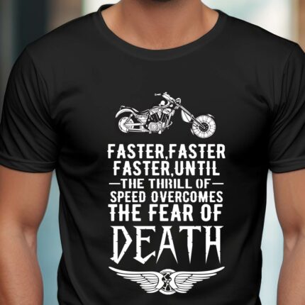 Motorrad T-Shirt - Fear Of Death