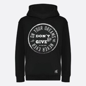 Hoodie Don´t Give Up BWII - Black - Milan cologne