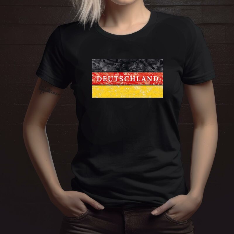Deutschland Euro 2024 T-Shirt #2oA - 98/104 - 5XL