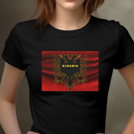 T-Shirt Albanien Euro 2024 Albania T-Shirt Shqipërisë T-Shirt #1 - 98/104 - 5XL