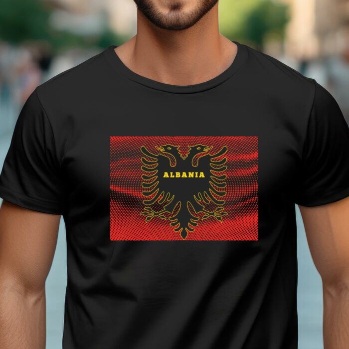 T Shirt 00176 Albanien T Shirt Shqiperise T Shirt 1 Europameisterschaft Weltmeisterschaft I Schwarz Herren 1600Sticker 1 Sticker Aufkleber Poster Leinwand Iphone Samsung Smartphone Skins, Tapeten