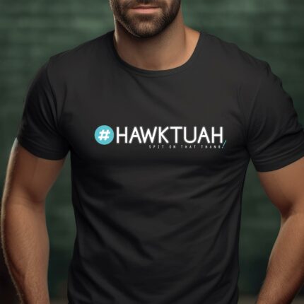 hawk tuah t-shirt hawktuah meme t-shirt #1 - 98/104 - 5XL