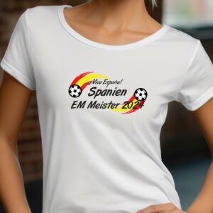 T-Shirts bedrucken 237 Spanien EM Meister 2024 T-Shirt