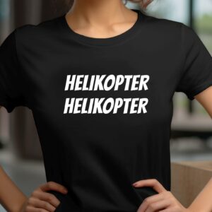 Weihnachts T-shirt - T-shirts selbst gestalten 238 Sprüche T-shirt - Helikopter Helikopter