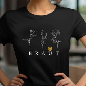 T-Shirts bedrucken 44 JGA T-Shirt Braut und JGA T-Shirt Braut Crew