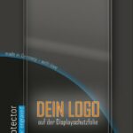 Displayschutz mit Gravur für Smartphones, Apple, Samsung usw