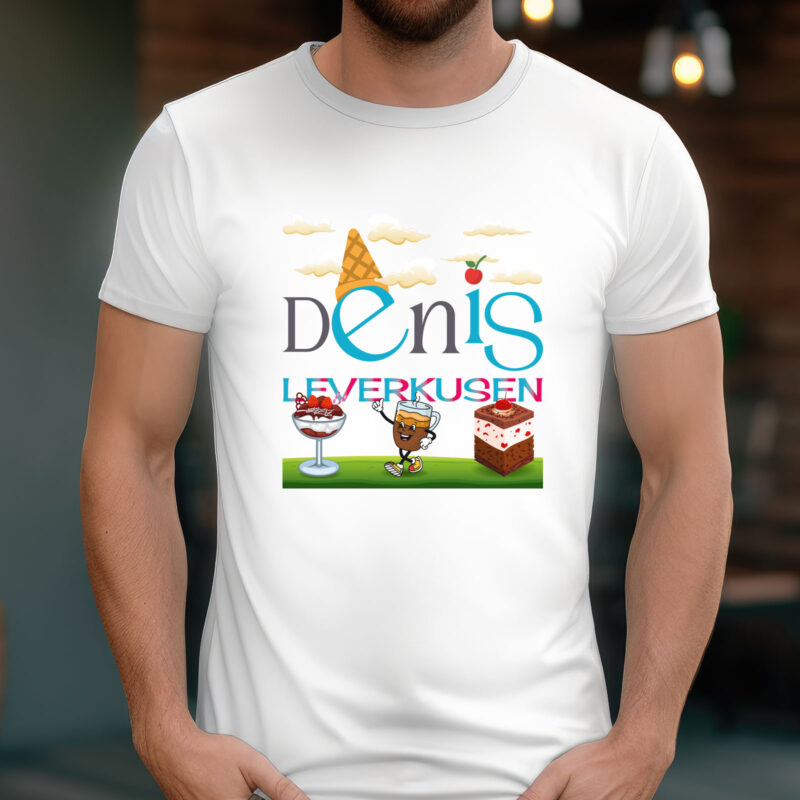 denis eis leverkusen T-Shirt mockup Herren