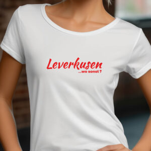 T-Shirts bedrucken 173 Leverkusen wo sonst? T-Shirt